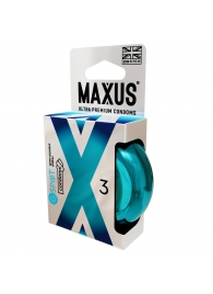 Презервативы Maxus G spot с двойной спиралью - 3 шт. - Maxus - купить с доставкой в Набережных Челнах