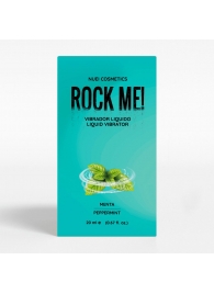 Жидкий вибратор Nuei Rock Me! с ароматом мяты - 20 мл. - Nuei cosmetics - купить с доставкой в Набережных Челнах