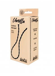 Черный уретральный массажер Glide Small - 30 см. - Lola Games - купить с доставкой в Набережных Челнах