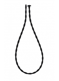 Черный уретральный массажер Glide Small - 30 см. - Lola Games - купить с доставкой в Набережных Челнах