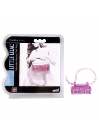 Эрекционное кольцо с вибратором LITTLE LILAC - Dream Toys - в Набережных Челнах купить с доставкой
