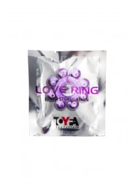 Мягкая фиолетовая гелевая насадка - Toyfa Basic - в Набережных Челнах купить с доставкой