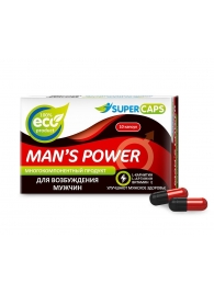 Возбуждающее средство Man’s power - 10 капсул (+1 в подарок) - SuperCaps - купить с доставкой в Набережных Челнах