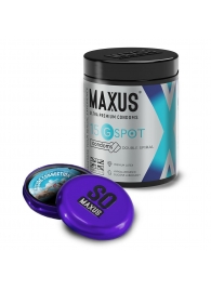Гладкие презервативы Maxus G spot с двойной спиралью - 15 шт. - Maxus - купить с доставкой в Набережных Челнах