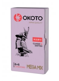 Презервативы OKOTO Mega Mix - 12 шт. - Sitabella - купить с доставкой в Набережных Челнах