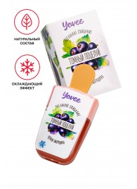 Охлаждающий бальзам для губ «Томный поцелуй» с ароматом черной смородины - 5 мл. - ToyFa - купить с доставкой в Набережных Челнах