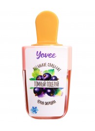 Охлаждающий бальзам для губ «Томный поцелуй» с ароматом черной смородины - 5 мл. - ToyFa - купить с доставкой в Набережных Челнах