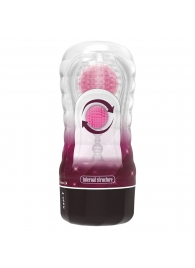 Прозрачный текстурированный мастурбатор Vacuum Cup Masturbator Black Hole - Baile - в Набережных Челнах купить с доставкой