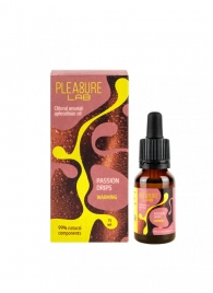 Капли с согревающим эффектом Passion Drips Warming - 15 мл. - Pleasure Lab - купить с доставкой в Набережных Челнах