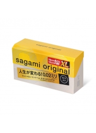 Презервативы увеличенного размера Sagami Original 0.02 XL-size - 12 шт. - Sagami - купить с доставкой в Набережных Челнах