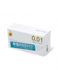Увлажнённые презервативы Sagami Original 0.01 Extra Lub - 12 шт. - Sagami - купить с доставкой в Набережных Челнах