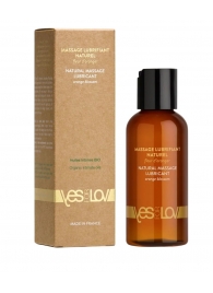 Натуральная массажная смазка Natural Lubricant Orange Blossom - 100 мл. - YESforLOV - купить с доставкой в Набережных Челнах
