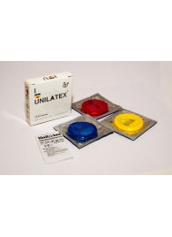 Разноцветные ароматизированные презервативы Unilatex Multifruits - 3 шт. - Unilatex - купить с доставкой в Набережных Челнах