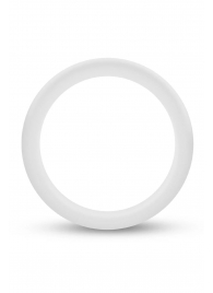 Белое люминесцентное эрекционное кольцо Silicone Glo Cock Ring - Blush Novelties - в Набережных Челнах купить с доставкой