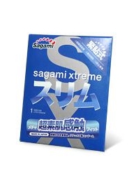 Презерватив Sagami Xtreme FEEL FIT 3D - 1 шт. - Sagami - купить с доставкой в Набережных Челнах