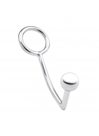 Кольцо на пенис с анальным стимулятором Stainless Steel Anal Hook   Cock Ring - BlueLine - в Набережных Челнах купить с доставкой