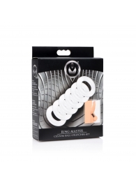 Комплект из 6 прозрачных эрекционных колец Ring Master Custom Ball Stretcher Kit - XR Brands - в Набережных Челнах купить с доставкой