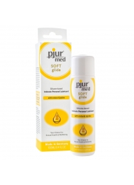 Силиконовый лубрикант с жожоба pjur MED Soft glide - 100 мл. - Pjur - купить с доставкой в Набережных Челнах