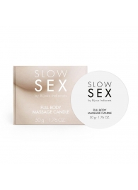Массажная свеча для всего тела Slow Sex - 50 гр. - Bijoux Indiscrets - купить с доставкой в Набережных Челнах