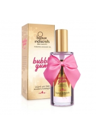 Разогревающее массажное масло Light My Fire Bubble Gum с ароматом бабл-гам - 100 мл. - Bijoux Indiscrets - купить с доставкой в Набережных Челнах