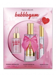 Набор средств для массажа и ласк Bubblegum Play Kit - Bijoux Indiscrets - купить с доставкой в Набережных Челнах