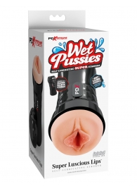 Мастурбатор-вагина в колбе Super Luscious Lips - Pipedream - в Набережных Челнах купить с доставкой