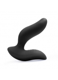 Черный вибромассажер простаты 3,5’’ Curve P-spot Massager - 12 см. - Erokay - в Набережных Челнах купить с доставкой