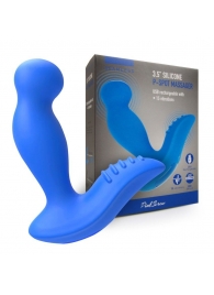 Синий вибромассажер простаты 3,5’’ P-spot Massager - 12,5 см. - Erokay - в Набережных Челнах купить с доставкой