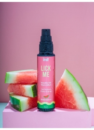 Гель Lick Me с согревающим эффектом и ароматом арбуза - 50 мл. - INTT - купить с доставкой в Набережных Челнах