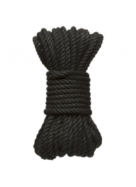 Черная верёвка для связывания и фиксации Bind Tie - 9,14 м. - Doc Johnson - купить с доставкой в Набережных Челнах