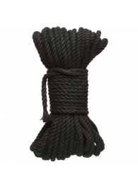 Черная верёвка для связывания и фиксации Bind Tie - 15,24 м. - Doc Johnson - купить с доставкой в Набережных Челнах