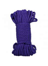 Фиолетовая верёвка для связывания и фиксации Bind Tie - 15,24 м. - Doc Johnson - купить с доставкой в Набережных Челнах