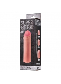 Фаллоудлинитель SUPER HERO Casanova - 18 см. - Lola Games - в Набережных Челнах купить с доставкой