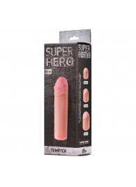 Фаллоудлинитель SUPER HERO Tempter - 16 см. - Lola Games - в Набережных Челнах купить с доставкой