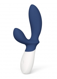 Синий вибромассажер простаты Lelo Loki Wave 2 - 19,6 см. - Lelo - в Набережных Челнах купить с доставкой