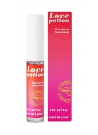 Возбуждающий блеск для губ Love Potion - 8 мл. - Love to Love - купить с доставкой в Набережных Челнах
