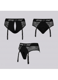 Трусики для фиксации насадок Strap-on-me Harness Lingerie Diva XS - Strap-on-me - купить с доставкой в Набережных Челнах