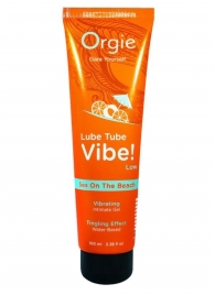 Гель с эффектом вибрации Lube Tube Vibe Low Sex On The Beach - 100 мл. - ORGIE - купить с доставкой в Набережных Челнах