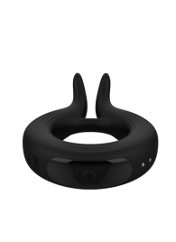 Черное эрекционное кольцо Marry Me Rechargeable Vibrating Cockring - Adrien Lastic - в Набережных Челнах купить с доставкой