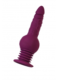 Фиолетовая мини-машина для секса Striker с пультом ДУ - 23,5 см. - ToyFa - купить с доставкой в Набережных Челнах