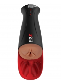 Мастурбатор-вагина в колбе с вибрацией Fuck-O-Matic Pro XL - Pipedream - в Набережных Челнах купить с доставкой