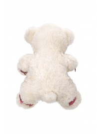 Бондажный набор: белый мишка с розовыми оковами и наручниками - Pecado - купить с доставкой в Набережных Челнах