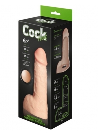 Телесный фаллоудлинитель с мошонкой Cock Next - 17 см. - LOVETOY (А-Полимер) - в Набережных Челнах купить с доставкой