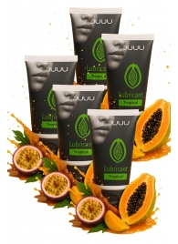Набор из 5 съедобных лубрикантов JUJU со вкусом тропических фруктов - JuJu - купить с доставкой в Набережных Челнах