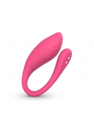 Розовое интерактивное виброяйцо Aria - Easy toys