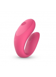Розовый интерактивный вибростимулятор для пар Orio - Easy toys