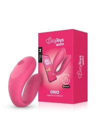 Розовый интерактивный вибростимулятор для пар Orio - Easy toys