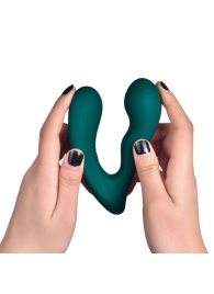 Темно-бирюзовый вибромассажер простаты Solstice X - Magic Motion - в Набережных Челнах купить с доставкой