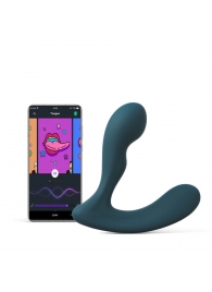 Темно-бирюзовый вибромассажер простаты Solstice X - Magic Motion - в Набережных Челнах купить с доставкой