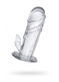Прозрачная насадка на пенис Uco - 13 см. - A-toys - в Набережных Челнах купить с доставкой